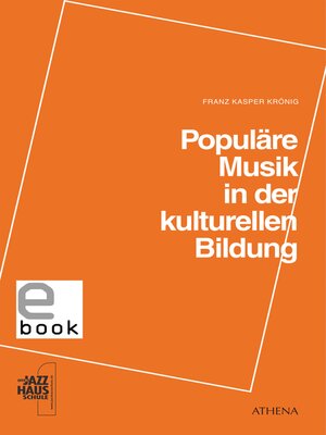 cover image of Populäre Musik in der kulturellen Bildung